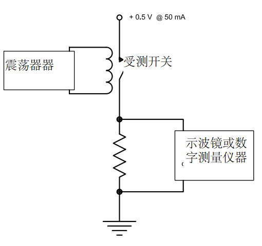 測(cè)量干簧管的動(dòng)態(tài)電阻