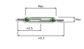 繪制公差裁剪干簧管