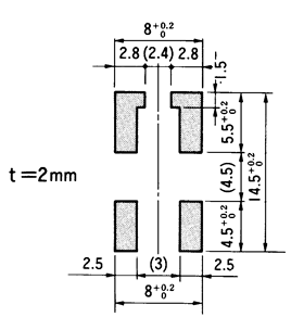 光電開關(guān)OS-5002-2 PCB固定口2mm