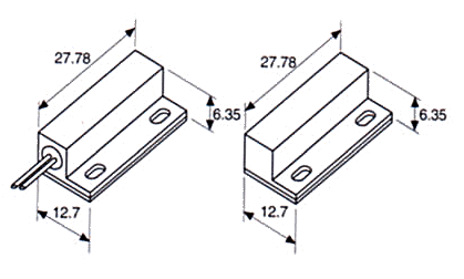 門磁開關(guān)（磁性開關(guān)/接近開關(guān)/接近傳感器）DC-1561尺寸規(guī)格