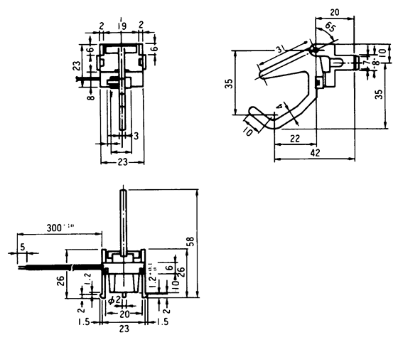AS-101接近開(kāi)關(guān)尺寸
